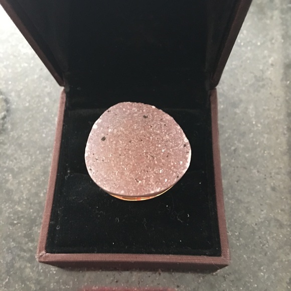 H. Stern 18K solid Yellow Gold, Druzy Quartz! - Picture 4 of 8